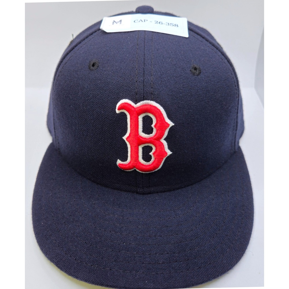 New Era 59FIFTY Boston Red Sox MLB Authentic Collection Fitted Hat Navy Size 7